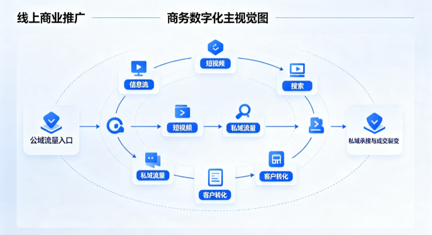 民权县线上商业推广怎么做？全域流量闭环搭建与低成本转化实战指南